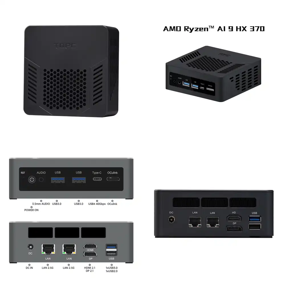 Pc Gaming Mini - Gold seller TR9 Ryzen AI 9