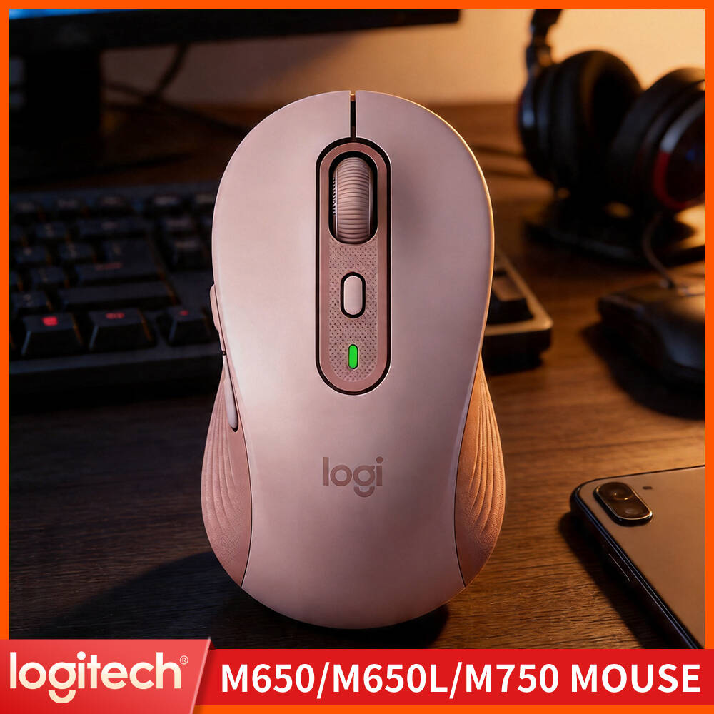 Pc Gaming Logitech - Logitech M650 Wireless Ergonomic Mouse -