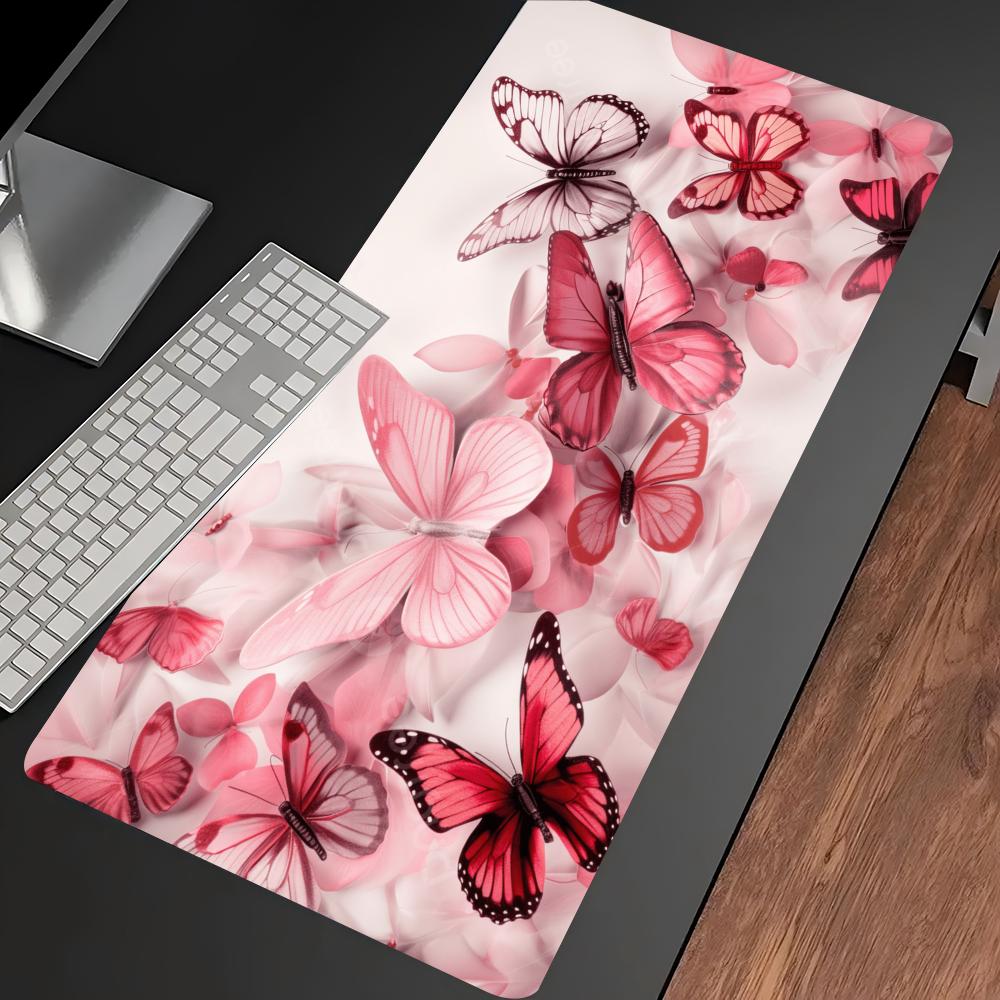 Watercolor Pink Butterfly Larg - Pc Gaming Pink review and price