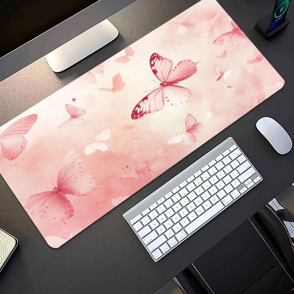 Watercolor Pink Butterfly Larg - Pc Gaming Pink review and price