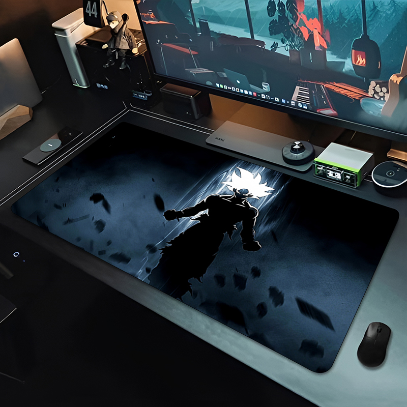 DBZ Black Anime Mouse Pad Drag - Pc Gaming Anime review and price