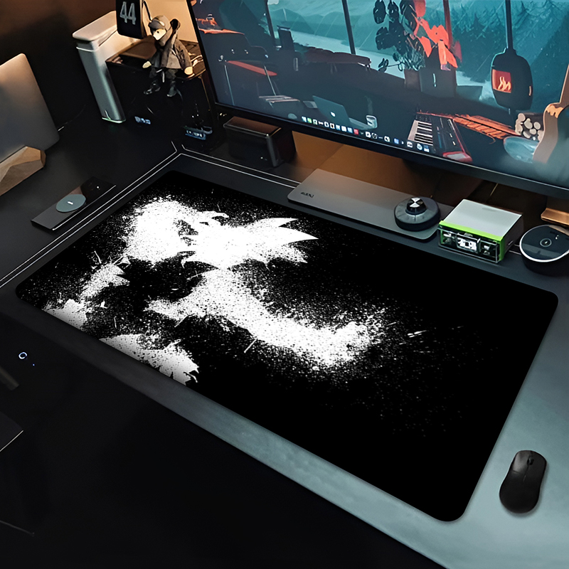 DBZ Black Anime Mouse Pad Drag - Pc Gaming Anime review and price