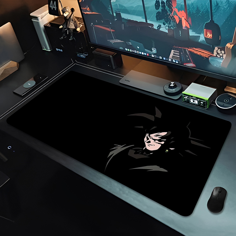 DBZ Black Anime Mouse Pad Drag - Pc Gaming Anime review and price