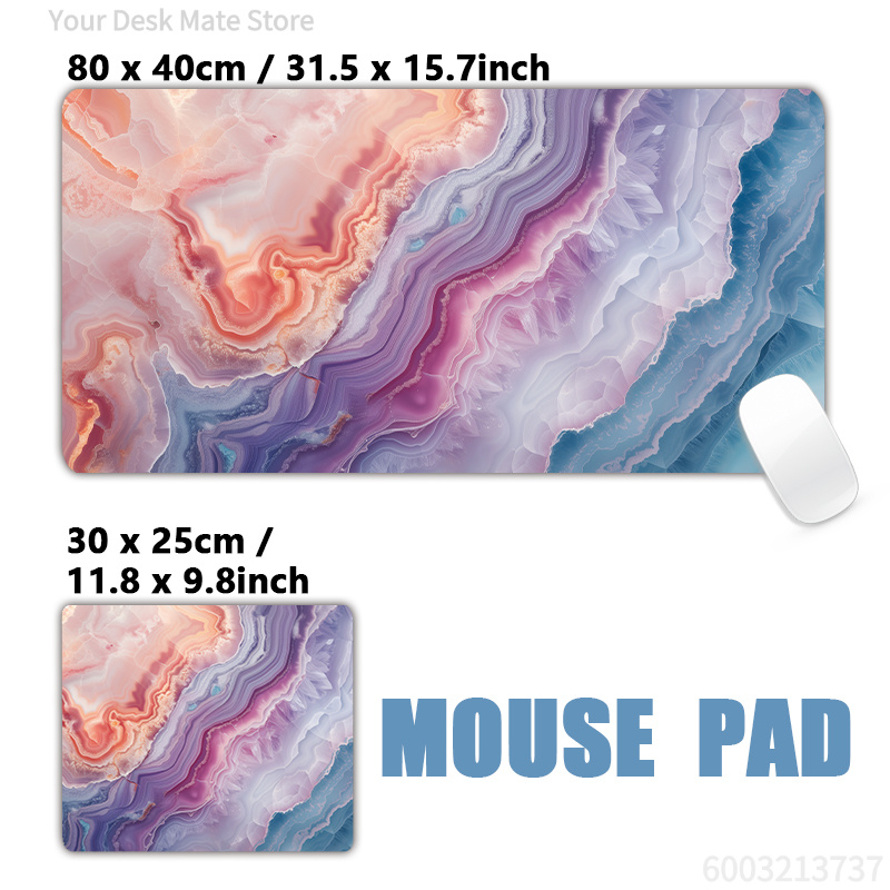 Pink Marble Texture Mouse Pad  - Pc Gaming Pink review and price