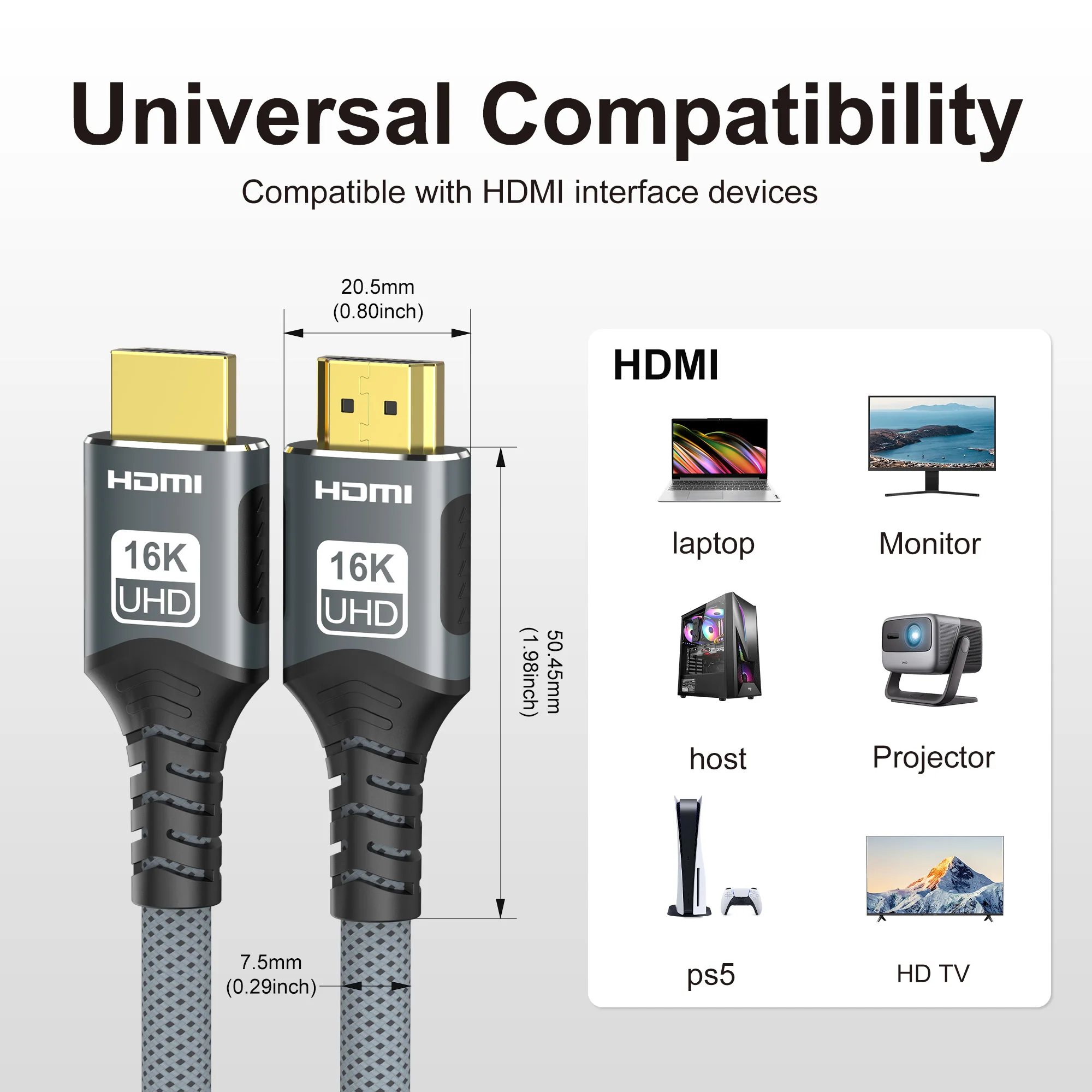 HDMI 2.2/2.1/2.0 Cable 16K@60H - Pc Gaming Vs Ps5 review and price