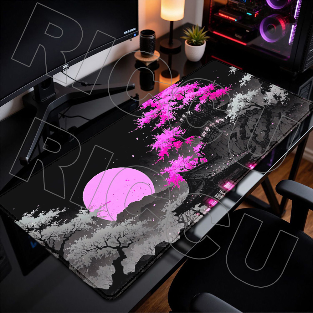 XXL Cherry Blossoms Desk Mat R - Pc Gaming Pink review and price