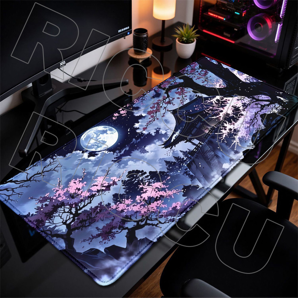 XXL Cherry Blossoms Desk Mat R - Pc Gaming Pink review and price